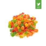 Ananas cubulețe colorat, kg